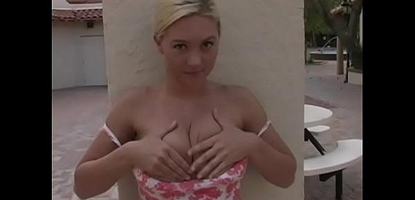  Alison Angel Flashing Tits